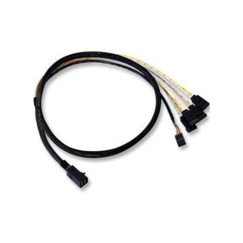 LSIロジック LSI00413 / ホスト側L字型 SFF8643 ケーブル 40cm CBL-RA8643-04M Amazon.com: LSI Logic LSI00411 1.0M SFF8643 to x4 SATA HDD miniSAS